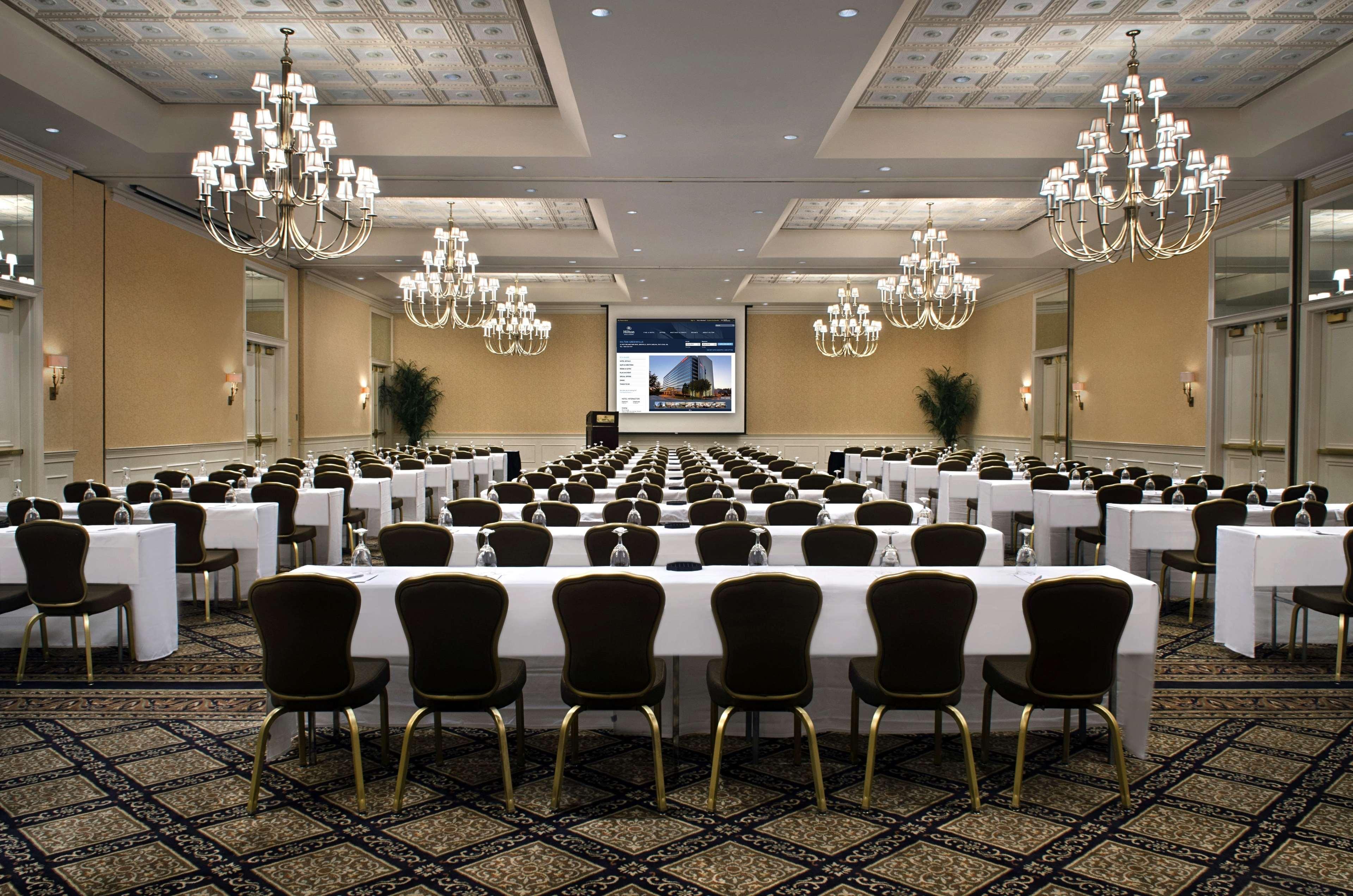 Hilton Greenville Afaceri foto